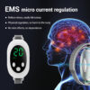 جهاز المساعدة على النوم EMS بتقنية التيار الدقيق و20 مستوى لتخفيف الأرق والتوتر والقلق